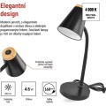 Stolní LED lampa Tara černá
