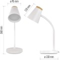 Stolní LED lampa Tara bílá