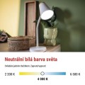 Stolní LED lampa Tara bílá