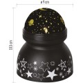LED dekorativní projektor Univers teplá bílá