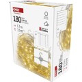 LED vánoční řetěz - záclona Dropi s programy 1,7 m x 1,5 m teplá bílá