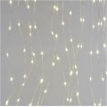 LED vánoční řetěz - záclona Dropi s programy 1,7 m x 1,5 m teplá bílá