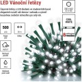 Vánoční LED světelný řetěz s časovačem Spirit 5000 cm studený bílý