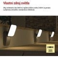 Zahradní LED nástěnné svítidlo Nika teplá bílá