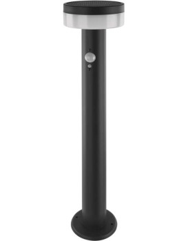 Zahradní LED solární sloupkové svítidlo Terion 50 cm s čidlem soumraku teplá bílá