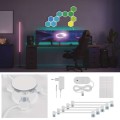 Nástěnné LED svítidlo GoSmart Hexagon 10 dílů vícebarevné