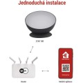 Chytrá stolní LED ambientní lampa GoSmart černá