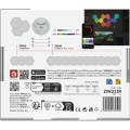 Nástěnné LED svítidlo GoSmart Hexagon 3 díly vícebarevné
