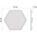 Nástěnné LED svítidlo GoSmart Hexagon 3 díly vícebarevné