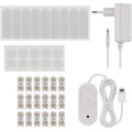 Nástěnné LED svítidlo GoSmart Lines 9 dílů vícebarevné/černé