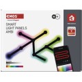 Nástěnné LED svítidlo GoSmart Lines 9 dílů vícebarevné/černé