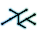 Nástěnné LED svítidlo GoSmart Lines 9 dílů vícebarevné/černé