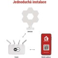 Stolní LED lampa GoSmart Hexagon 6 dílů vícebarevná/bílá
