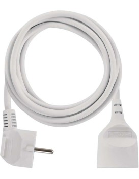 Prodlužovací kabel s 1 zásuvkou 1,5 mm² MULO 3 m bílý