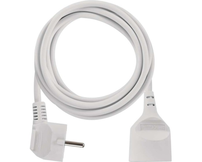 Prodlužovací kabel s 1 zásuvkou 1,5 mm² MULO 3 m bílý