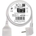 Prodlužovací kabel s 1 zásuvkou 1,5 mm² MULO 3 m bílý