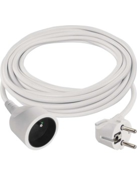 Prodlužovací kabel s 1 zásuvkou 1 mm² SHARP 7 m bílý