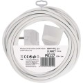 Prodlužovací kabel s 1 zásuvkou 1 mm² SHARP 7 m bílý