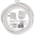 Prodlužovací kabel s 1 zásuvkou 1 mm² SHARP 10 m bílý