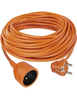 Prodlužovací kabel s 1 zásuvkou ONLYFO 30 m oranžový