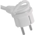 Prodlužovací kabel s 2 zásuvkami, 2 USB a USB-C Taylor 2 m bílý