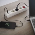 Prodlužovací kabel s vypínačem, 3 zásuvkami a USB porty 1,5 mm² CABRERA 2 m bílý