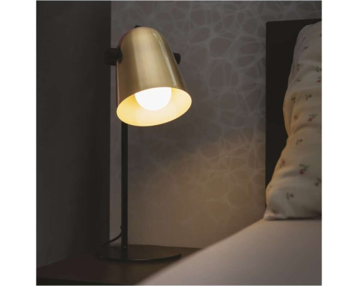 Stolní lampa Nina zlatá