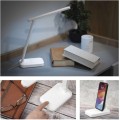 Stolní LED lampa Amy bílá