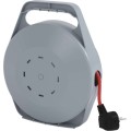 Prodlužovací kabel Daos na bubnu s pohyblivým středem se 4 zásuvkami 1,0 mm² 10 m červený