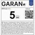 Venkovní prodlužovací kabel na bubnu Asan se 4 zásuvkami a pohyblivým středem 2,5 mm² 40 m červeno-černý