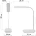 Stolní LED lampa Molly bílá
