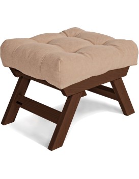 Taburet BREEZIO 03 55 cm z masivu/béžový