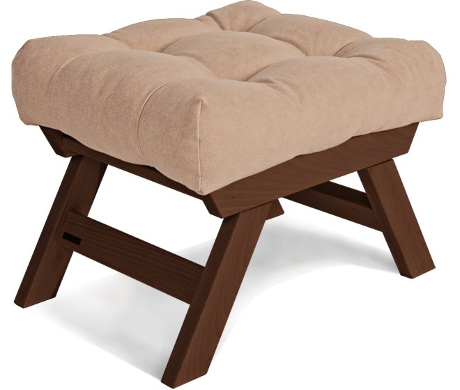 Taburet BREEZIO 03 55 cm z masivu/béžový