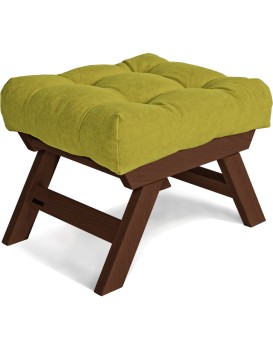 Taburet BREEZIO 03 55 cm z masivu/zelený