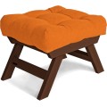 Taburet BREEZIO 03 55 cm z masivu/oranžový