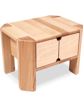 Noční stolek LOFT 01 se zásuvkou z masivu