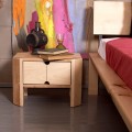 Noční stolek LOFT 01 se zásuvkou z masivu