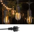 Světelný LED řetěz Filame 10 m 230 V černý/teplá bílá
