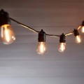 Světelný LED řetěz Dury 10 m 230 V černý/teplá bílá