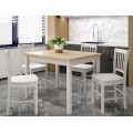 Jídelní stůl Adam 80 cm dub cremona torro/kašmír