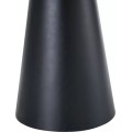 Kulatý jídelní stůl Angel 120 cm dub přírodní/černý