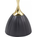 Odkládací stolek Piana 38 cm černý/zlatý