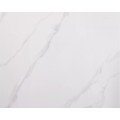 Jídelní stůl Rion 80 cm keramika bílý mramor/černý