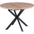 Jídelní rozkládací stůl Gaston 100/135 cm dub Artisan/černý