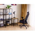 Regál Lex A 50 cm dub přírodní/černý