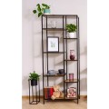 Regál Costa B 70 cm dub přírodní/černý