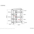 Regál Costa B 70 cm dub přírodní/černý