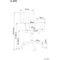 Kancelářské křeslo Upside béžové