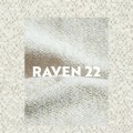 Dvoulůžková čalouněná postel Montreal 140x200 se zvedacím roštem Raven 22 béžová