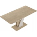 Jídelní rozkládací stůl Vento 120/160 cm dub Cremona Torro/kašmírový